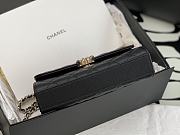 Chanel Black Chain Bag With Hollow Handle - 18x10x4.5cm - 5