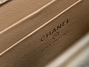 Chanel Beige Chain Bag With Hollow Handle - 18x10x4.5cm - 3