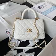 Chanel 19 Coco White Handle  - 1