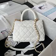 Chanel 19 Coco White Handle  - 2