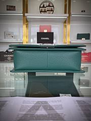 Chanel Leboy Green With Silver Hardware - 25x15x8cm - 3