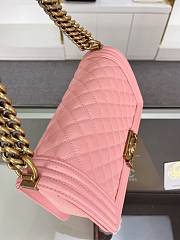 Chanel Pink Leboy Aged Gold - 25x15x8cm - 4
