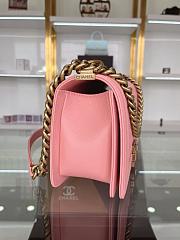 Chanel Pink Leboy Aged Gold - 25x15x8cm - 3