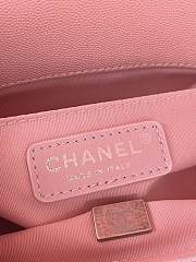 Chanel Pink Leboy Aged Rutherium - 25x15x8cm - 5