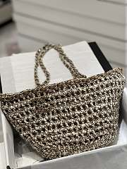 Chanel Crochet Small Shopping Bag - 20x36x12cm - 1