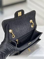 Chanel Classic Denim Bag In Mini Size - 2