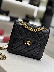 Chanel 23s Black Small Messenger Bag - 19x14x5cm  - 1