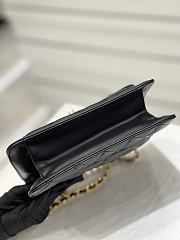 Chanel 23s Black Small Messenger Bag - 19x14x5cm  - 5