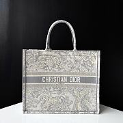 Dior Tote Jungle Tiger New Gray 42 - 1