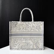 Dior Tote Jungle Tiger New Gray 42 - 3