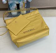 Chanel 22 Handbag In Yellow Color - 35x37x7cm - 1