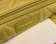 Chanel 22 Handbag In Yellow Color - 35x37x7cm - 4