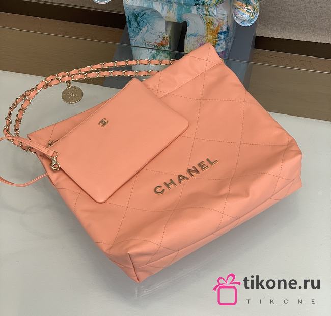 Chanel 22 Handbag In Pink Color - 35x37x7cm - 1