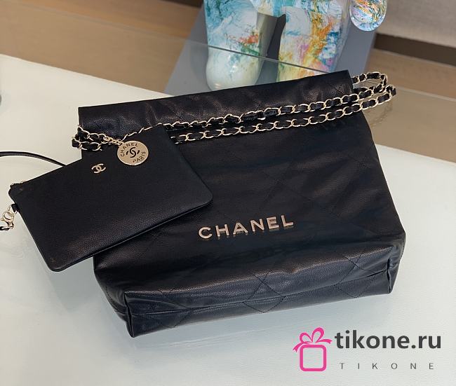 Chanel 22 Handbag In Black Color - 35x37x7cm - 1