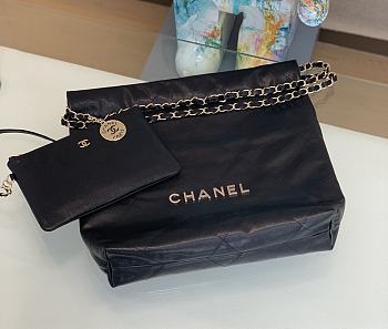 Chanel 22 Handbag In Black Color - 35x37x7cm