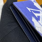 LV Monogram Cloud Blue Wallet - 11.5 x 9 x 1.5 cm - 4