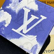 LV Monogram Cloud Blue Wallet - 11.5 x 9 x 1.5 cm - 5