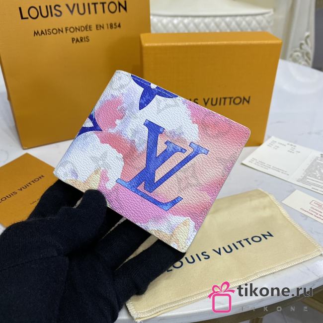 LV Monogran Cloud Pink Wallet - 11.5x9x1.5 cm - 1