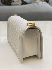 Chanel Leboy White in Gold Hardware - 25x15x9cm - 4