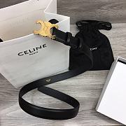 Celine Golden Time Belt - 2.5cm - 4