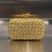 Bottega Veneta Metallic Leather - 19x11.5x5cm - 1