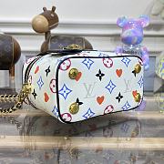 LV Vanity Game On Monogram Canvas In White - 19x13x11cm - 2