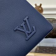 LV Takeoff Pouch Dark Blue - 30x22x5 cm - 4