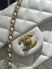 Chanel Mini Flap Bag Lambskin Leather Top Handles - 20×6x13cm - 2