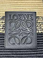 Loewe Small Basket Bag In Natural and Black Color- 27x20x10cm - 5