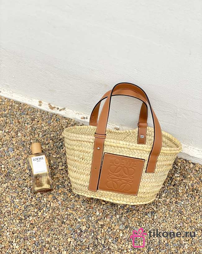 Loewe Small Raffia Tote  - 1