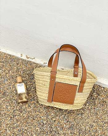 Loewe Small Raffia Tote 