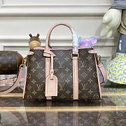 LV Soufflot Pink Tote - 29x19x10cm - 1