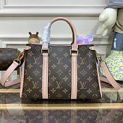 LV Soufflot Pink Tote - 29x19x10cm - 5