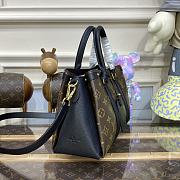 LV Soufflot Black Tote - 29x19x10cm - 4