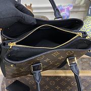 LV Soufflot Black Tote - 29x19x10cm - 2