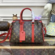 LV Soufflot Red Tote - 29x19x10cm - 1