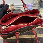 LV Soufflot Red Tote - 29x19x10cm - 2