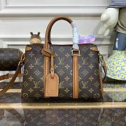 LV Soufflot Brown Tote - 29x19x10cm  - 1