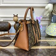 LV Soufflot Brown Tote - 29x19x10cm  - 5