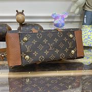 LV Soufflot Brown Tote - 29x19x10cm  - 4