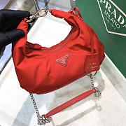 Prada Red Re-edition 1995 Hobo Bag - 27cm - 1