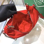 Prada Red Re-edition 1995 Hobo Bag - 27cm - 5