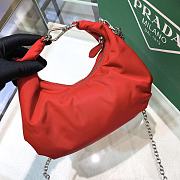 Prada Red Re-edition 1995 Hobo Bag - 27cm - 4