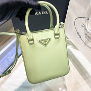 Prada Small Triangle Plaque Tote - 17.5cm - 1