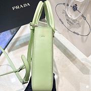 Prada Small Triangle Plaque Tote - 17.5cm - 4