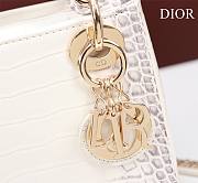 Dior Lady Himalayan With Gold Hardware - 17x15x7cm - 2