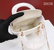 Dior Lady Himalayan With Gold Hardware - 17x15x7cm - 5