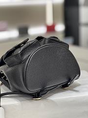 Chanel Black Backpack Larger Size 20x21x11cm - 5