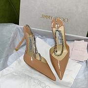 Jimmy Choo Diamond Chain High Heels In Pink - 4