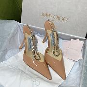 Jimmy Choo Diamond Chain High Heels In Pink - 5